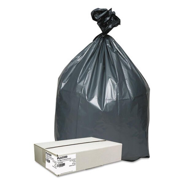 House WBI 33 x 40 in. 33 gal 1.35 mil Can Liners, Gray, 50PK HO3748051 - main